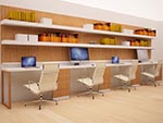 Muebles para Oficinas Akra interiores